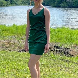 Green Mini Formal Dress (Cocktail dress)